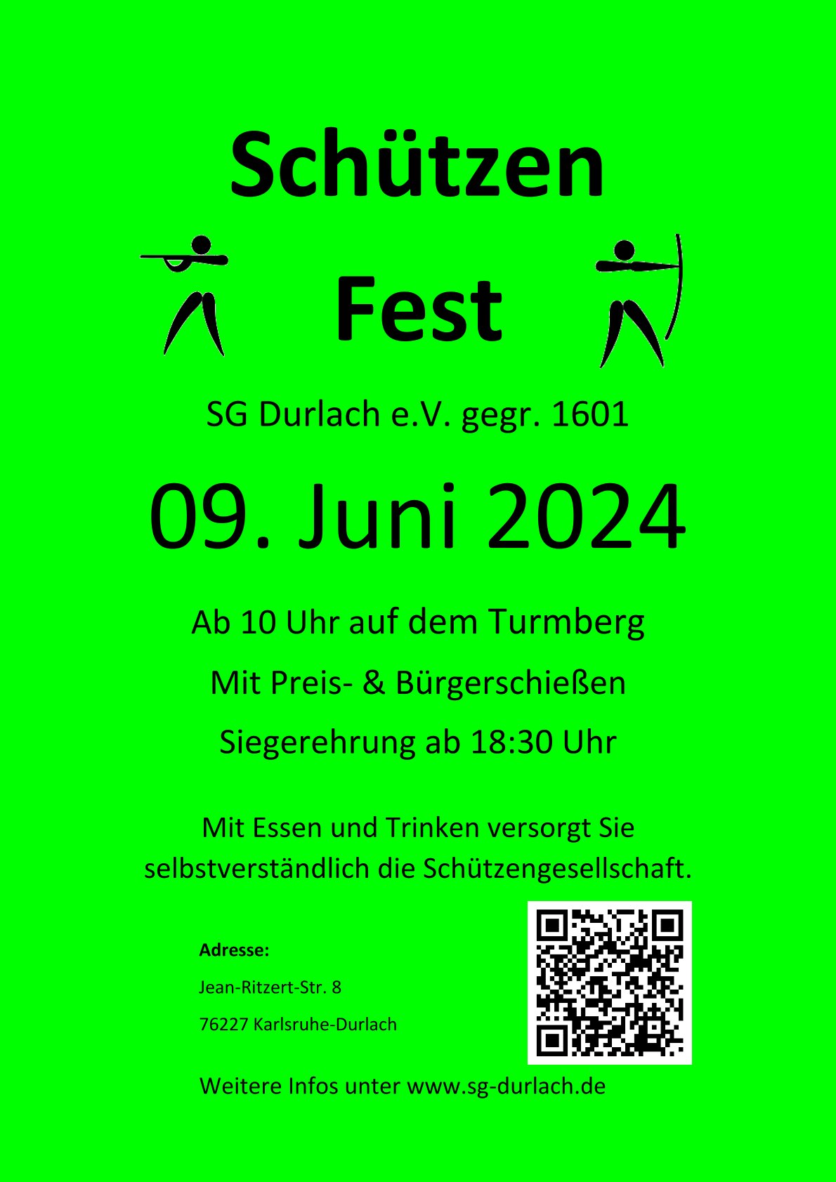 Schützenfest Plakat